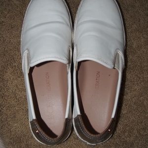 BCBG White Platform Sneakers